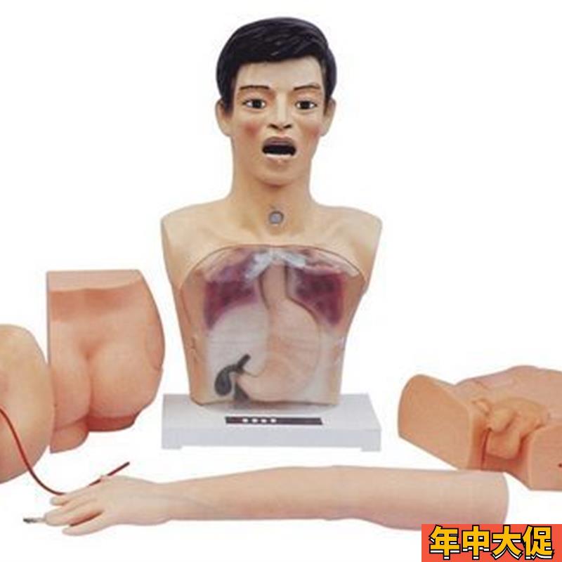 新型基础护理实习操作模型基础护理人操作护理人模型(5件)