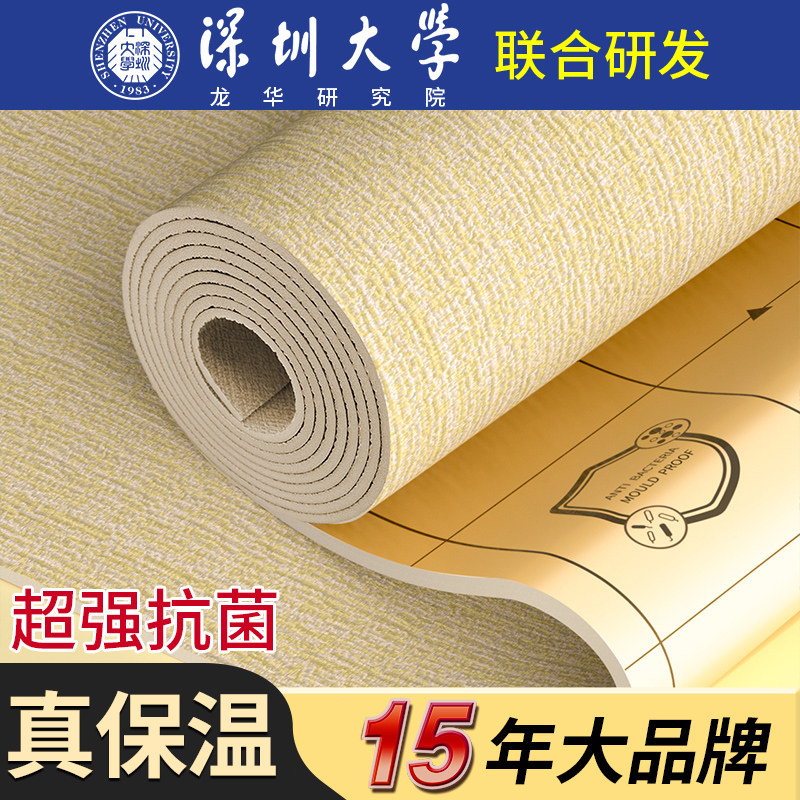 巨厚保温防寒墙贴室内保暖墙板墙面隔冷隔音防潮防撞壁贴自粘墙壁
