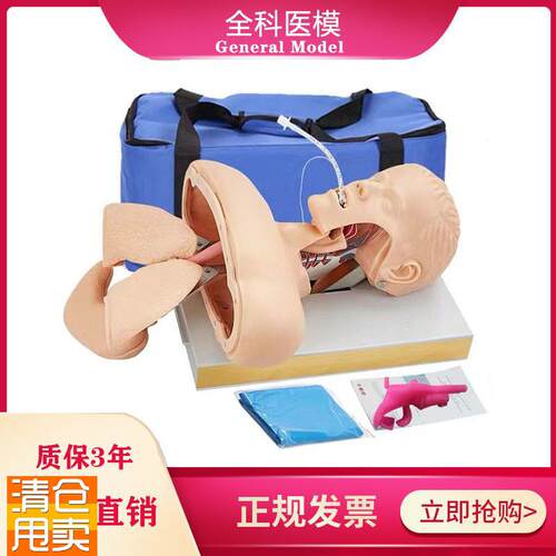 GM/J50高级人m体气管插管训练模型成人口鼻气道管理急救模具