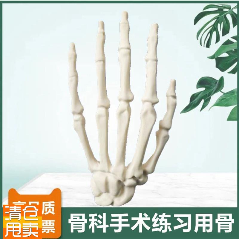 1比1手骨模型临床骨科手术练习用仿真骨医师技P能考试左右手腕骨
