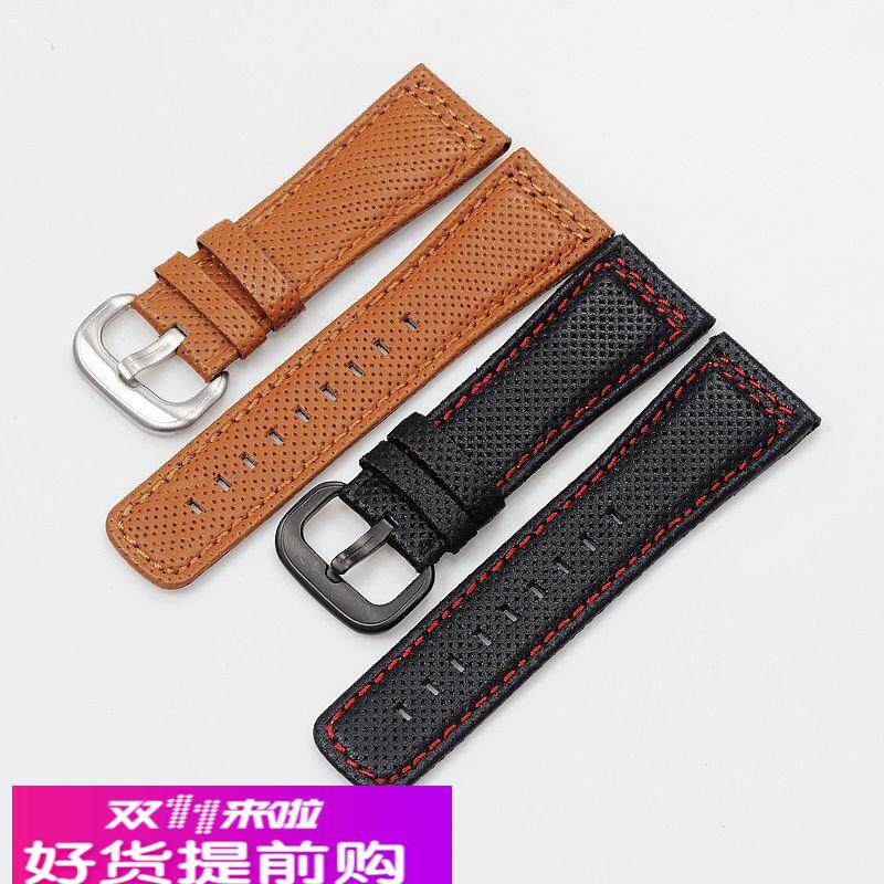 carty牛皮手表带代用七个星期五Sevenfriday皮带28mm黑棕表配件
