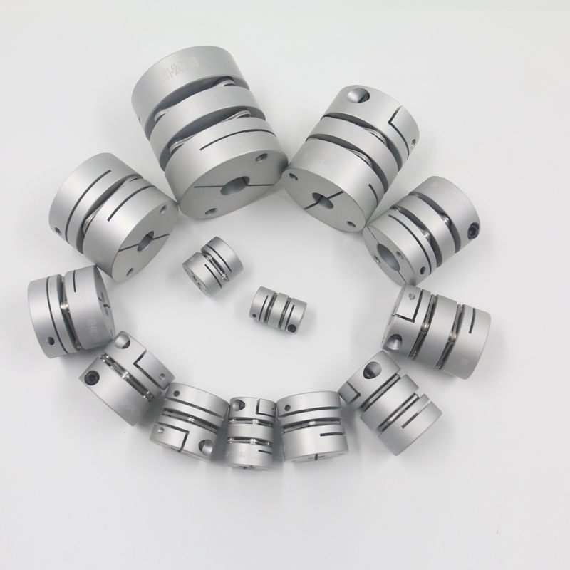 。铝合金膜片联轴器单膜片双膜片联轴器伺服电机编码器连轴器/包