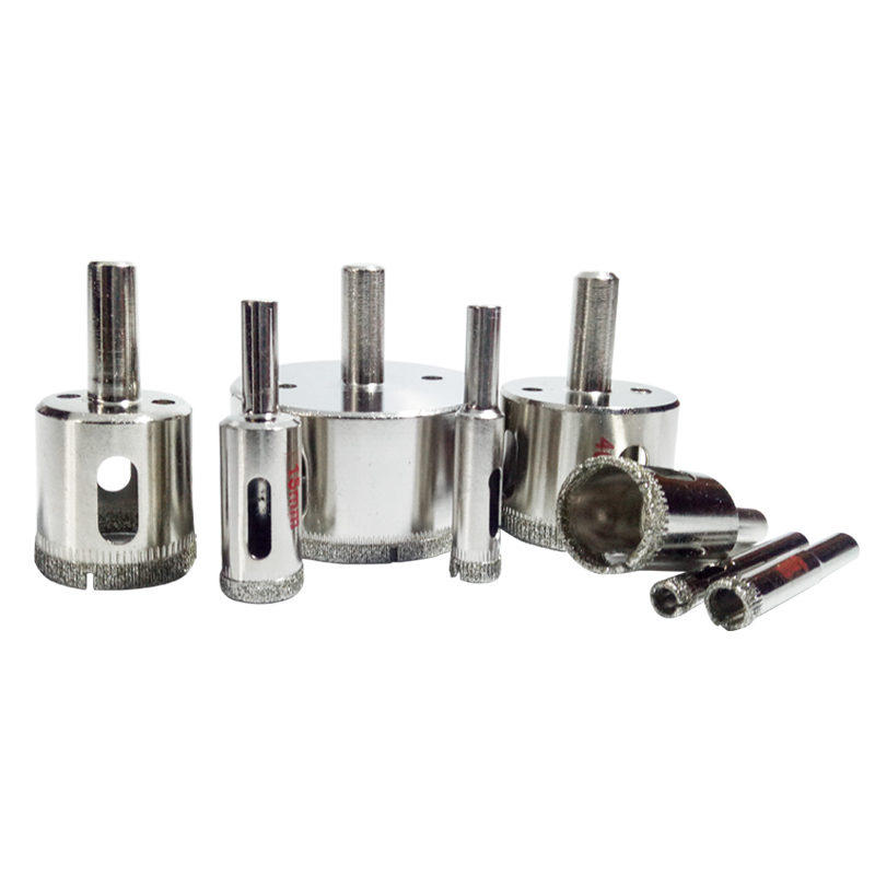 金刚砂玻璃开孔器瓷砖扩孔r器玻璃钻头镜面打孔大理石开孔50-160m