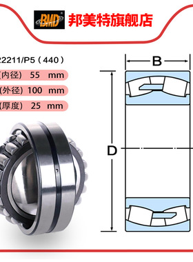 瑞典BMD进口不锈钢调心滚子轴承S22209 22210 22211 22212 /P5