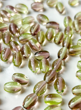 （10颗）进口捷克珠5*9mm小圆桶珠手工串珠手链项链耳环材料配件