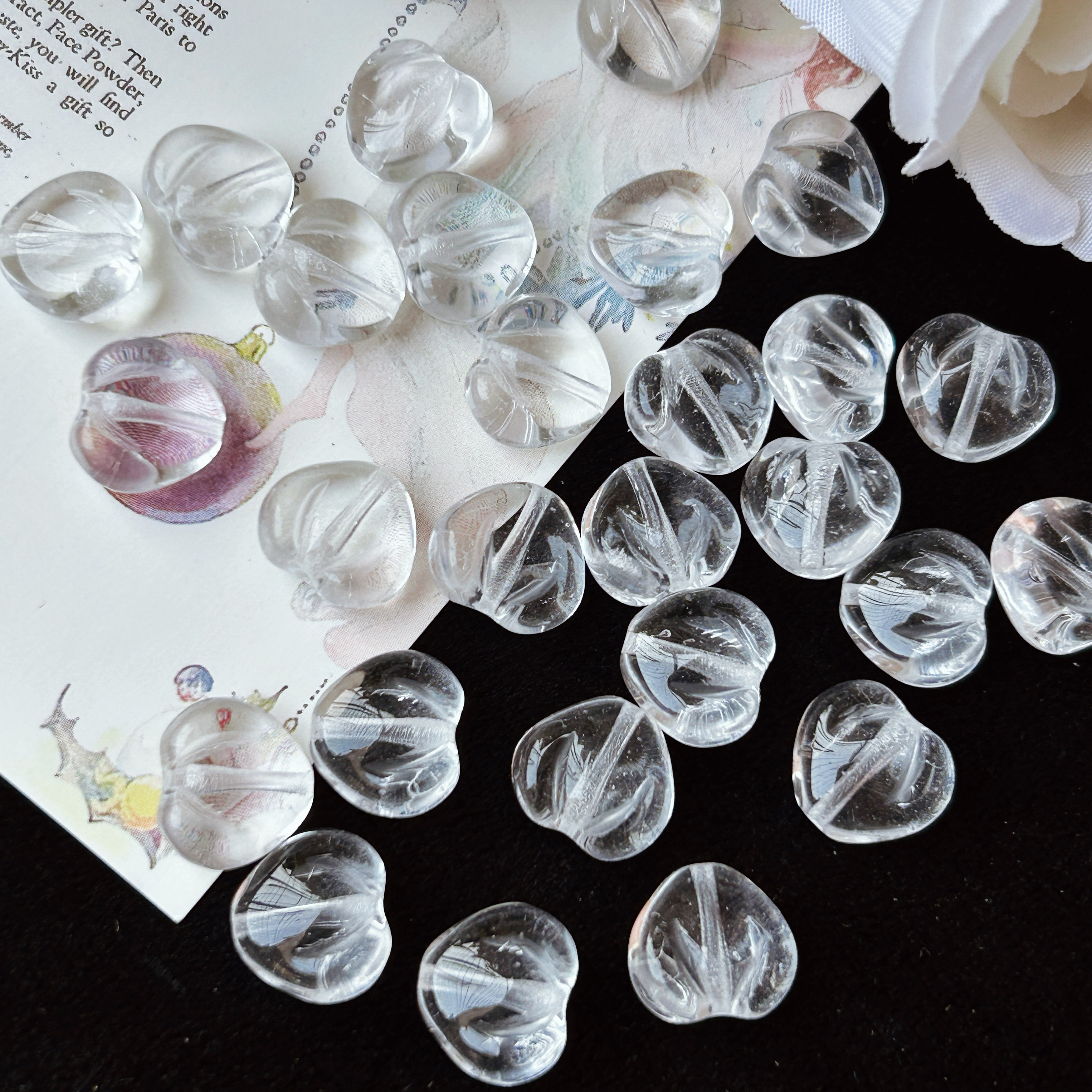 进口捷克珠10mm蜜桃爱心珠手工串珠手链项链耳环材料配件散珠,饰品/流行首饰/时尚饰品新,其他DIY饰品配件,淘宝优惠券,粉丝福利购,淘宝优惠卷