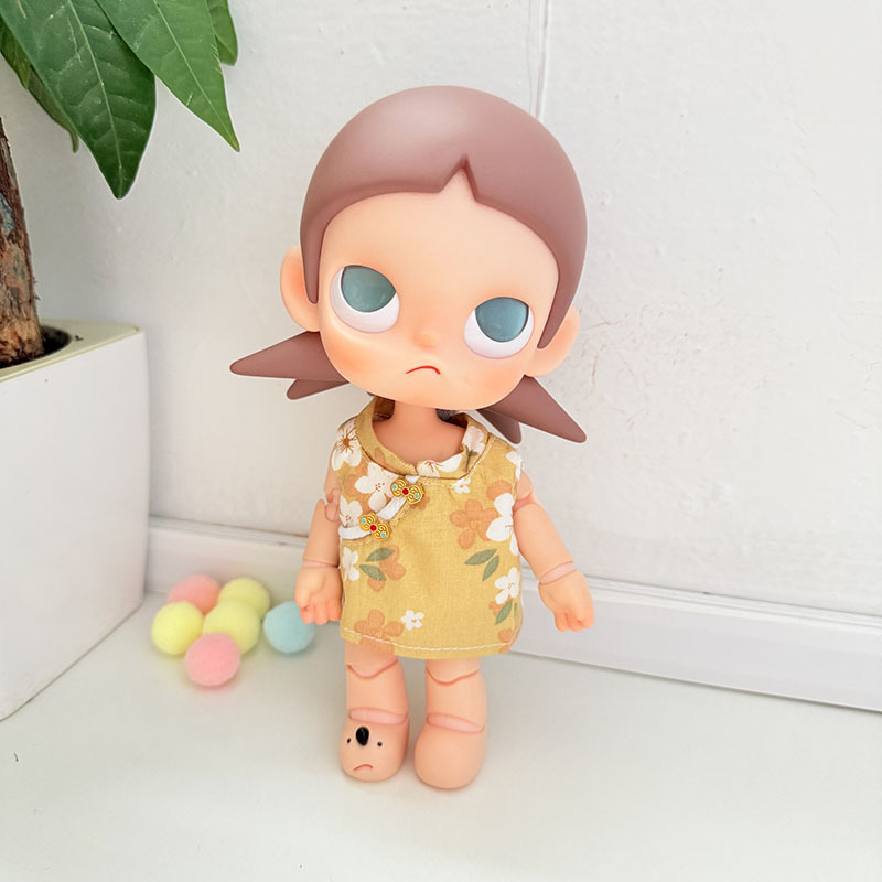 嘎子姐20cm娃衣旗袍换装着替娃衣