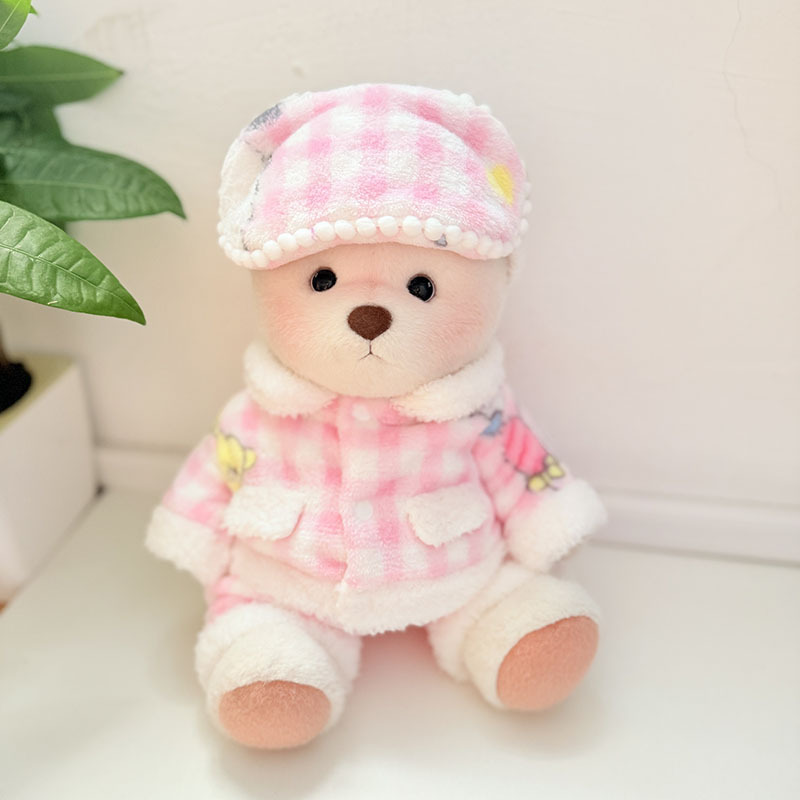 丽娜熊30厘米情侣睡衣娃衣