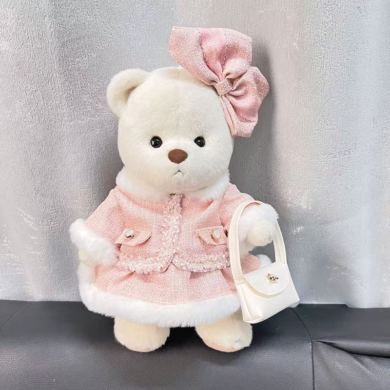 丽娜熊衣服30cm中号小香风娃衣