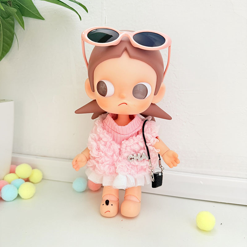 嘎子姐20cm娃衣马夹着替衣服手作