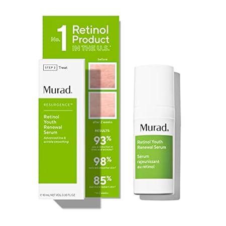 Murad Retinol Youth Renewal Serum- Resurgence Smooths Li