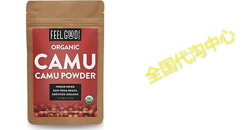 organic camu camu powder - 3.5oz resealable bag - 100% raw