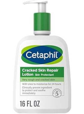 Cetaphil Cracked Skin Repair Lotion， 16 oz， For Very Roug