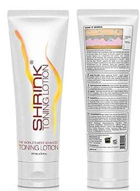 Shrink Toning Lotion - Heat Activated Cellulite Cream and