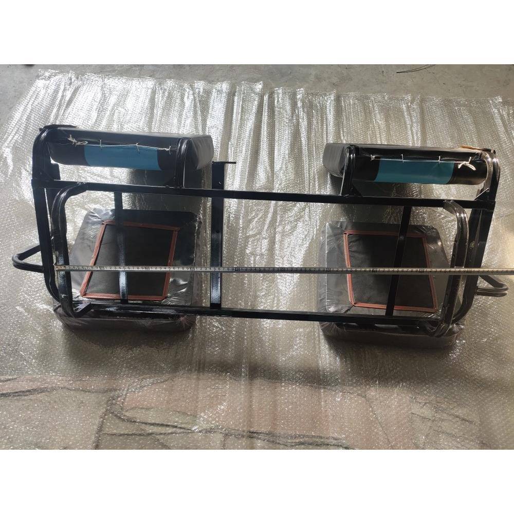 时风三轮车座椅总成时风配件农用三轮车车座子座椅架子双人座椅