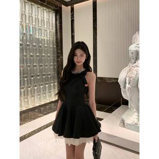 Barb 背心裙 Chill千金风小黑裙连衣裙女夏季 生日小礼裙高级感无袖
