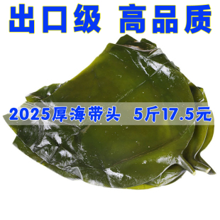 荣成海带头新鲜5斤出口级海带中短头炖排骨饭店火锅串串厚海带根