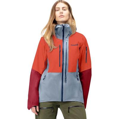 代购Norrona Lofoten 老人头女冲锋衣GORE-TEX防水透气专业滑雪衣