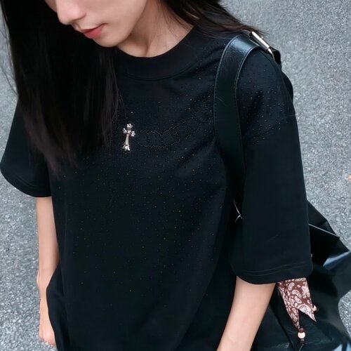 自由构造美式街头轻奢纯棉T恤