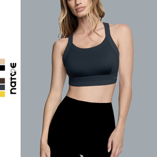 搭扣式 好穿脱运动文胸健身内衣