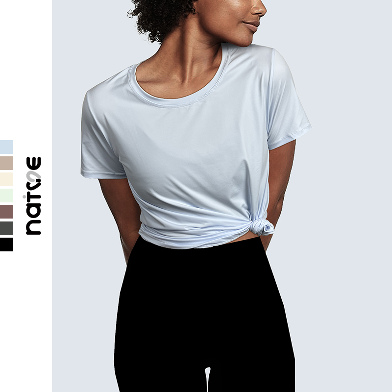 短袖速干女轻薄运动T恤