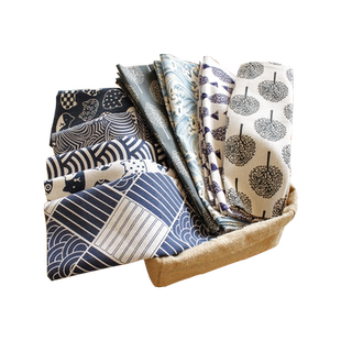 日式和风餐垫布复古餐巾盖巾盖布棉麻餐桌布艺垫子网红拍照背景布