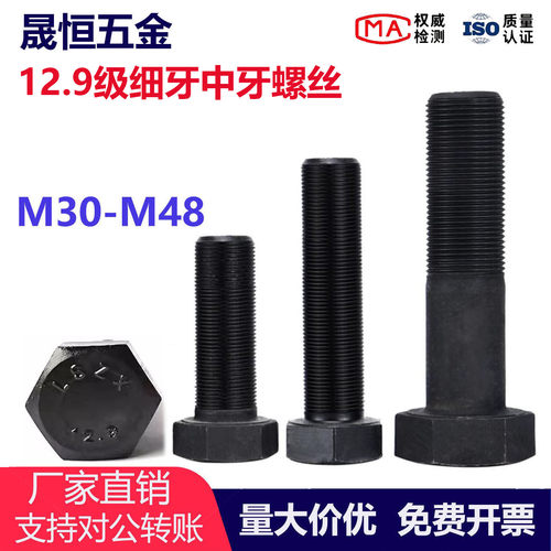 M30M4812.9级细牙外六角螺丝