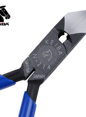 日本进口马牌KEIBA加硬钢丝钳斜口钢线钳剥线钳起钉钳子N-214-216