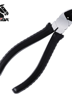 KEIBA马牌N-205S 进口电工日式斜口钳斜嘴偏口钳斜咀钳重型可剥线