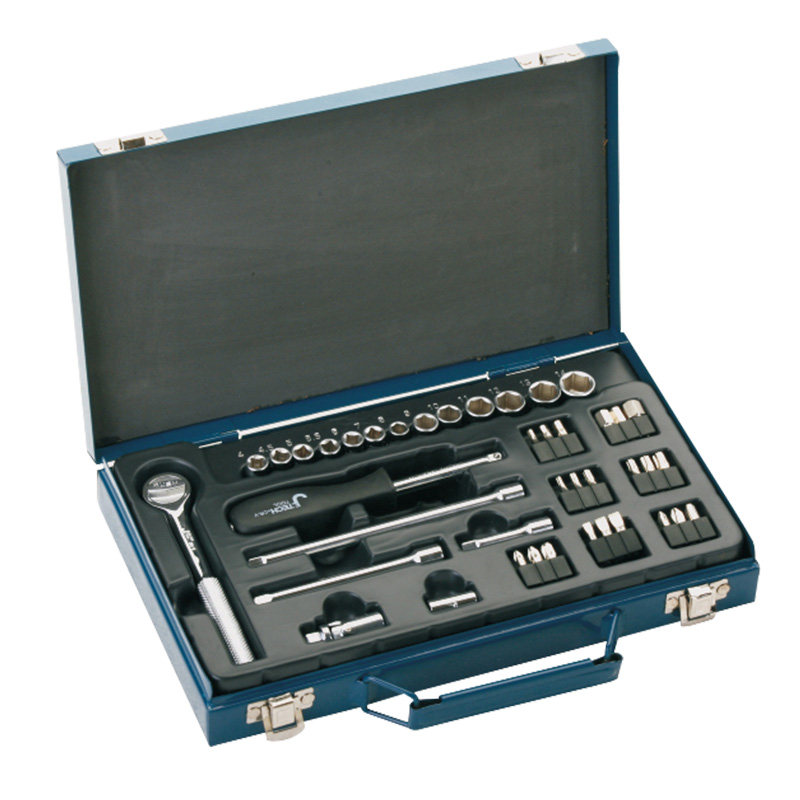 捷科棘轮扳手套他那个套装1/4系