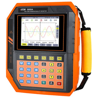 胜利仪器VICTOR电能质量在线监测分析仪电能表 测电力谐波VC5000A