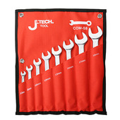 捷科两用扳手套装 双头呆扳子组套开口梅花板手组合汽修五金工具套