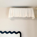 空调防尘罩挂机开机不取空调罩1.5P卧室空调套轻法式 饰布艺 纱绣装