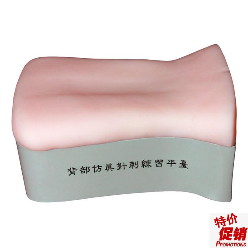 背部仿真针刺练习平台后背部针灸针刺训练模型R背部扎针练习模型