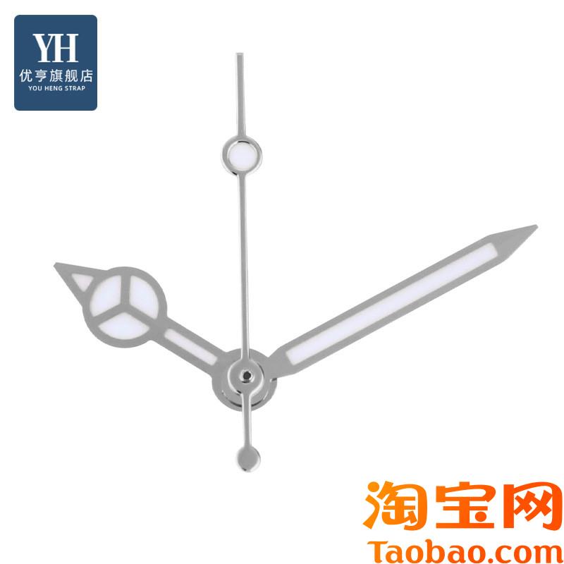 原装适用劳力士夜光指针水鬼日志NH35/36机芯改装时分秒表针配件