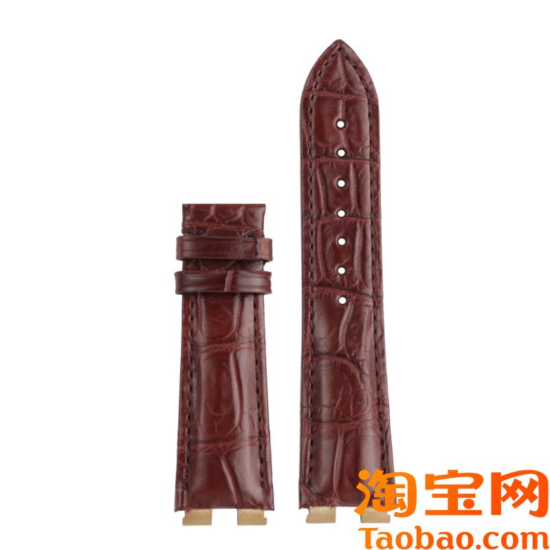 原装适用伯爵PIAGETPOLO系列G0A31159鳄鱼皮手表带真皮男21mm钢头