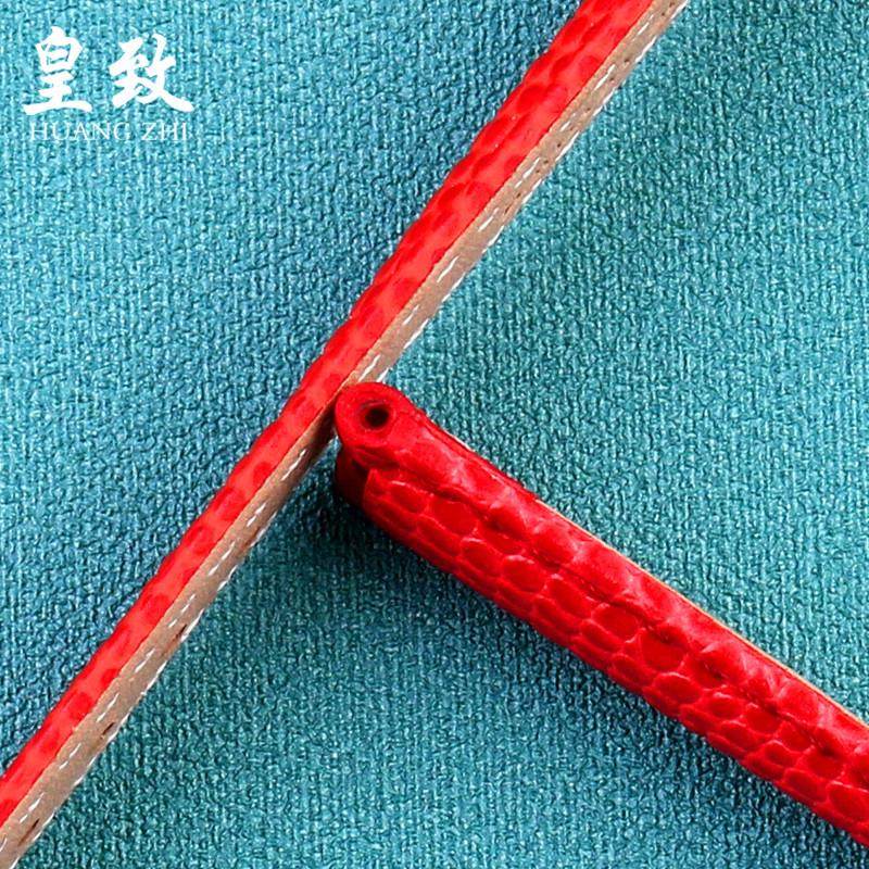 原装适用卡西欧5331SHE-4523PGL-7专用凹口真皮表带女士皮带14mm