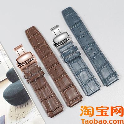 原装适用飞亚达手表带男星际系列DGA35001/35005太空舱凸口真皮表