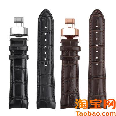 原装适用MIDO美度M024布鲁纳M024407A/M024630A弧口真皮表带2021