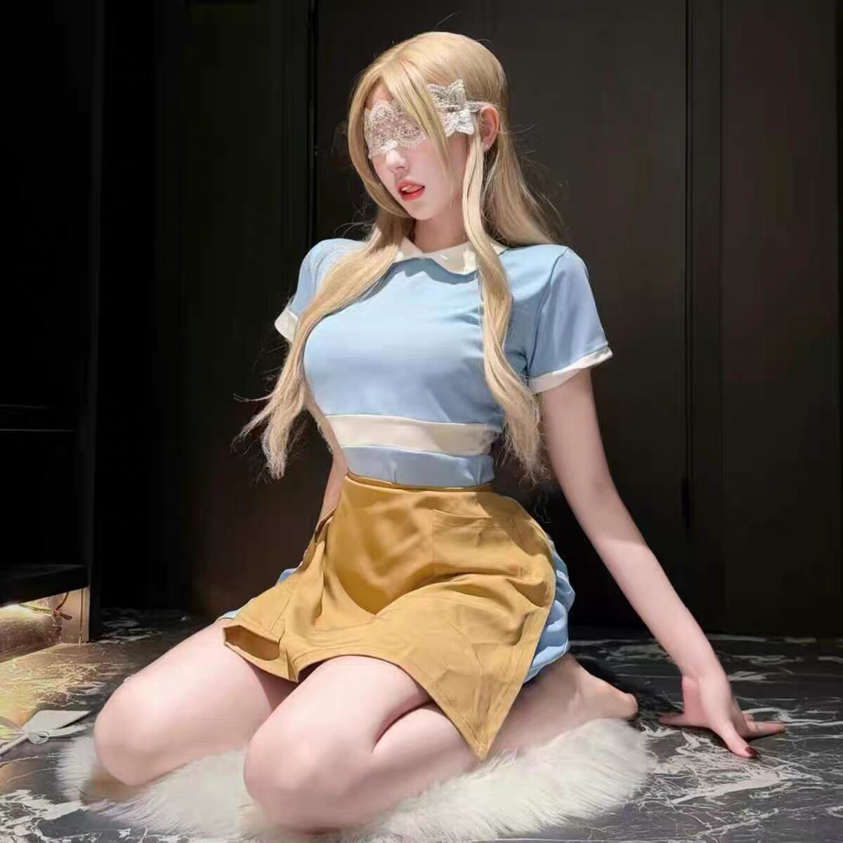 好利来甜美工作服御姐大码套装cos服务员女仆制服工装蛋糕店同款