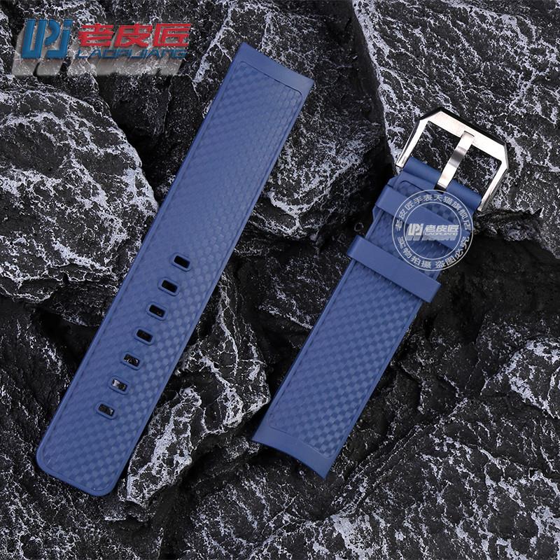 适用原厂万国IWC海洋时计IW329005IW376805氟橡胶手表带22mm