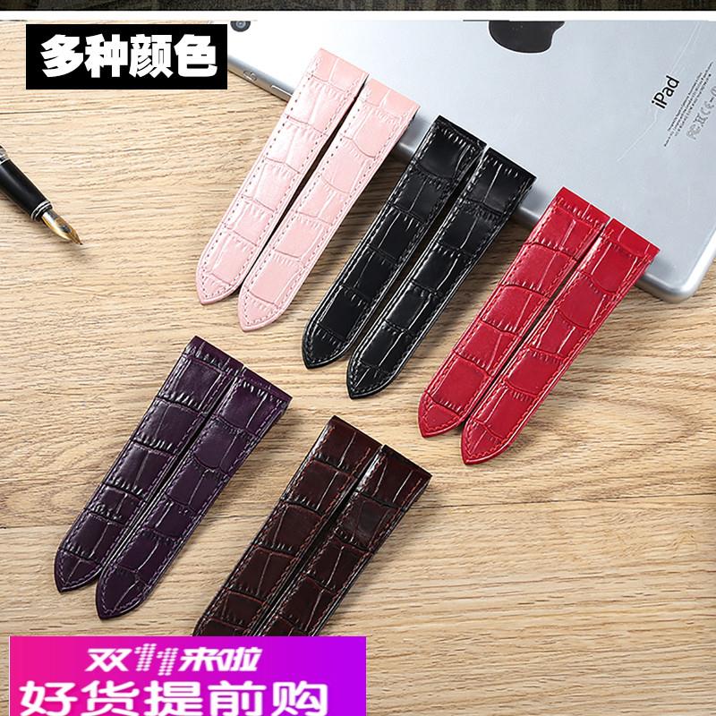 适用原厂桑托斯女男卡地亚山度士100Santos20MM23MM24皮带表带