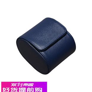 适用原厂皮质手表收纳盒真皮牛皮腕表收纳盒便携皮革手表展示盒小