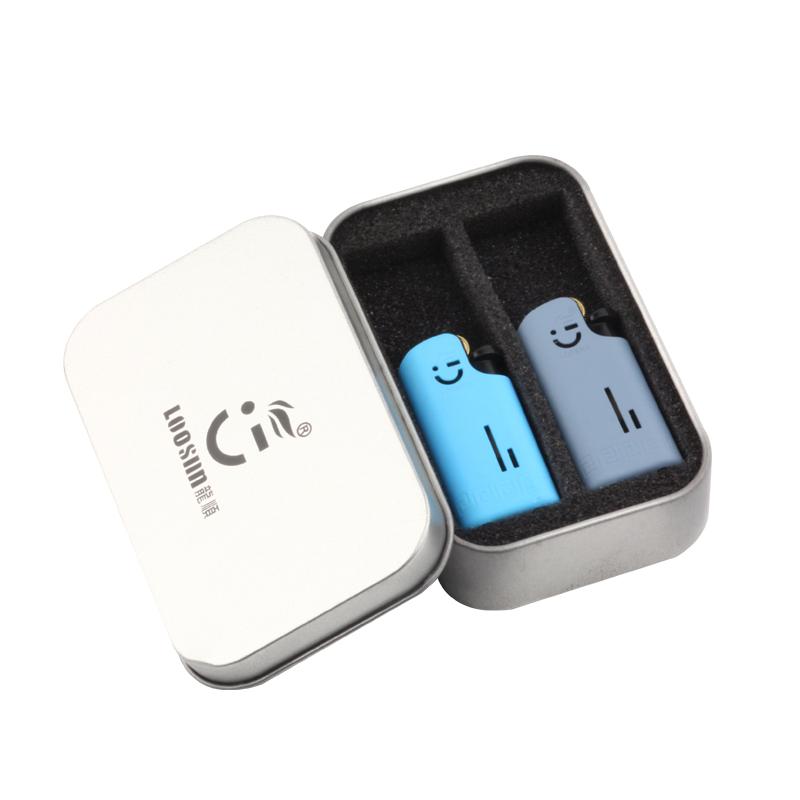 龙顺迷你打火机短款金属防爆