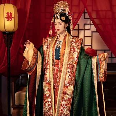 宋制汉服婚服听月小筑