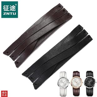 代用CK真皮表带女K2R2S6 K2R2M1LadQiesK2R专用表链配件 K2R2S1