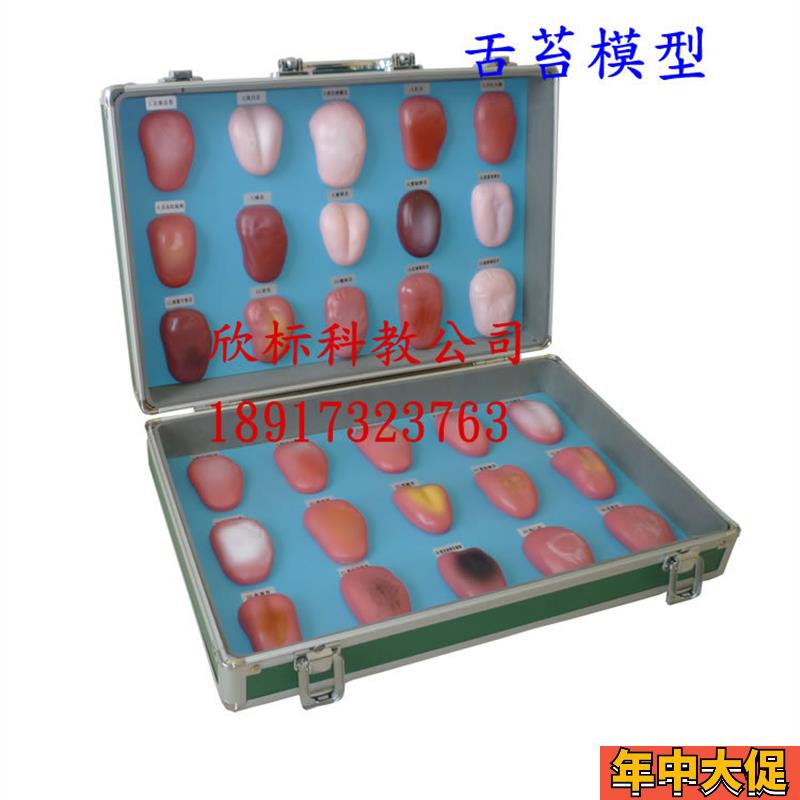 舌苔模型舌像模型30种正常舌苔D及各种疾病在舌苔上的病态变症状