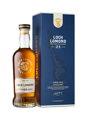 倾酌 LOCH LOMOND罗曼湖21年 苏格兰单一麦芽威士忌700ml进口洋酒