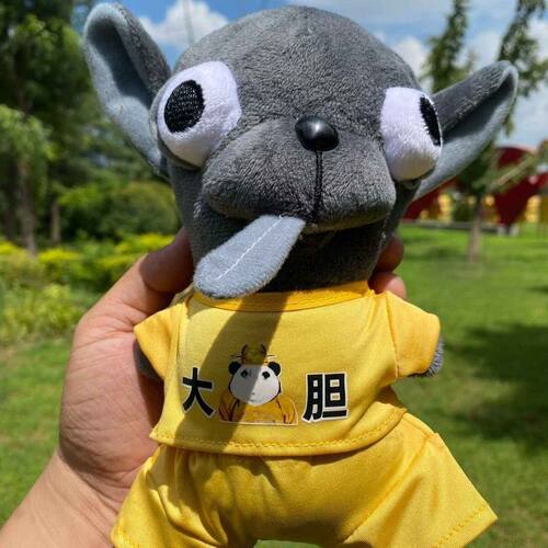 吉娃娃娃衣4寸8寸吉娃娃玩偶衣服搞怪吉娃娃娃衣抽象四寸娃衣