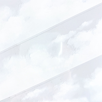 手帐分装胶带云雾zero天空白云百搭造景古风PET素材账流麻贴纸咕